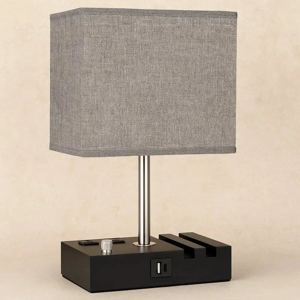 Children's Bed Lamp Chic Design LED Light-Lighting > Table Lamps-casanuva-Gray-casanuva