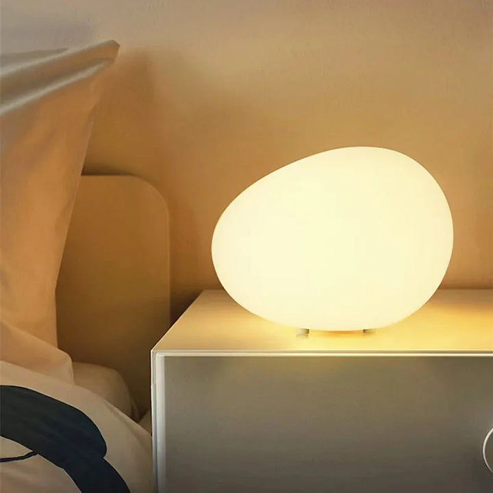 Cobblestone Table Lamp Minimalist Decorative Lighting-Lighting > Table Lamps-casanuva-casanuva