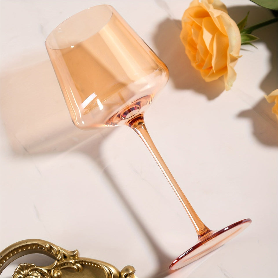 Colored Crystal Wine Glasses for Special Occasions-Kitchen & Dining > Tableware-casanuva-casanuva
