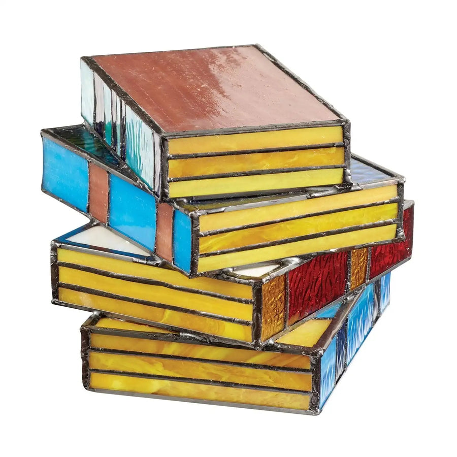 Colorful Book-Shaped Table Lamp-Lighting > Table Lamps-casanuva-casanuva