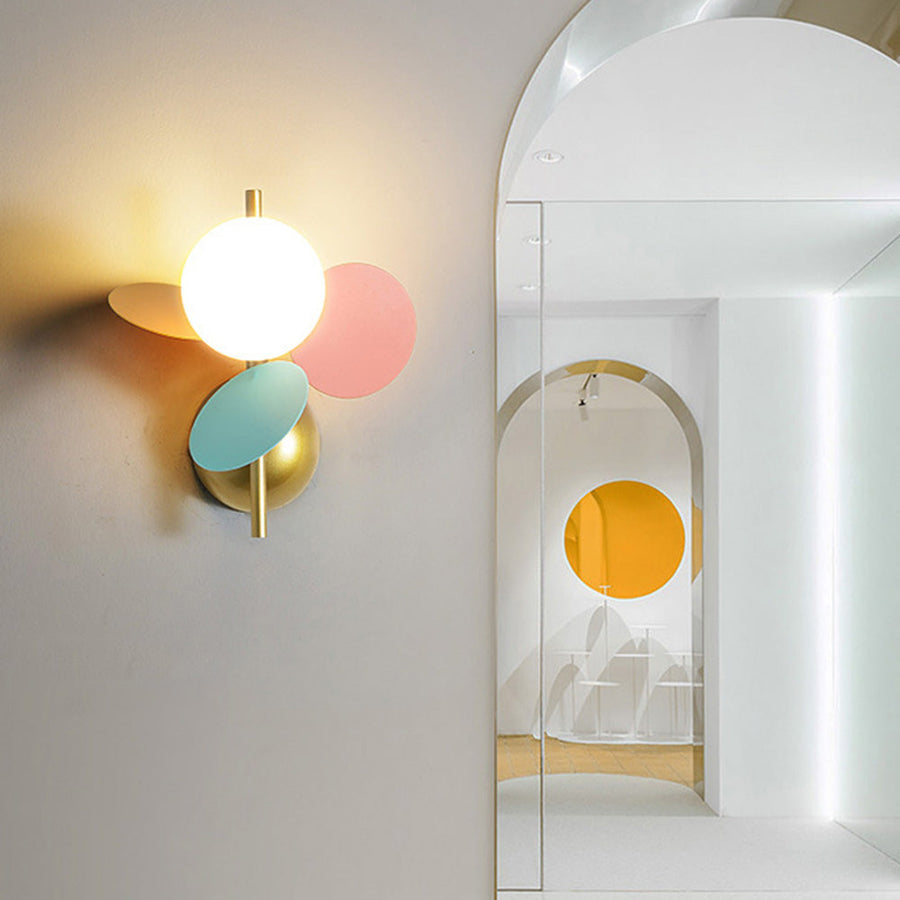 Colorful Flower Wall Light-Lighting > Wall Lights-casanuva-casanuva