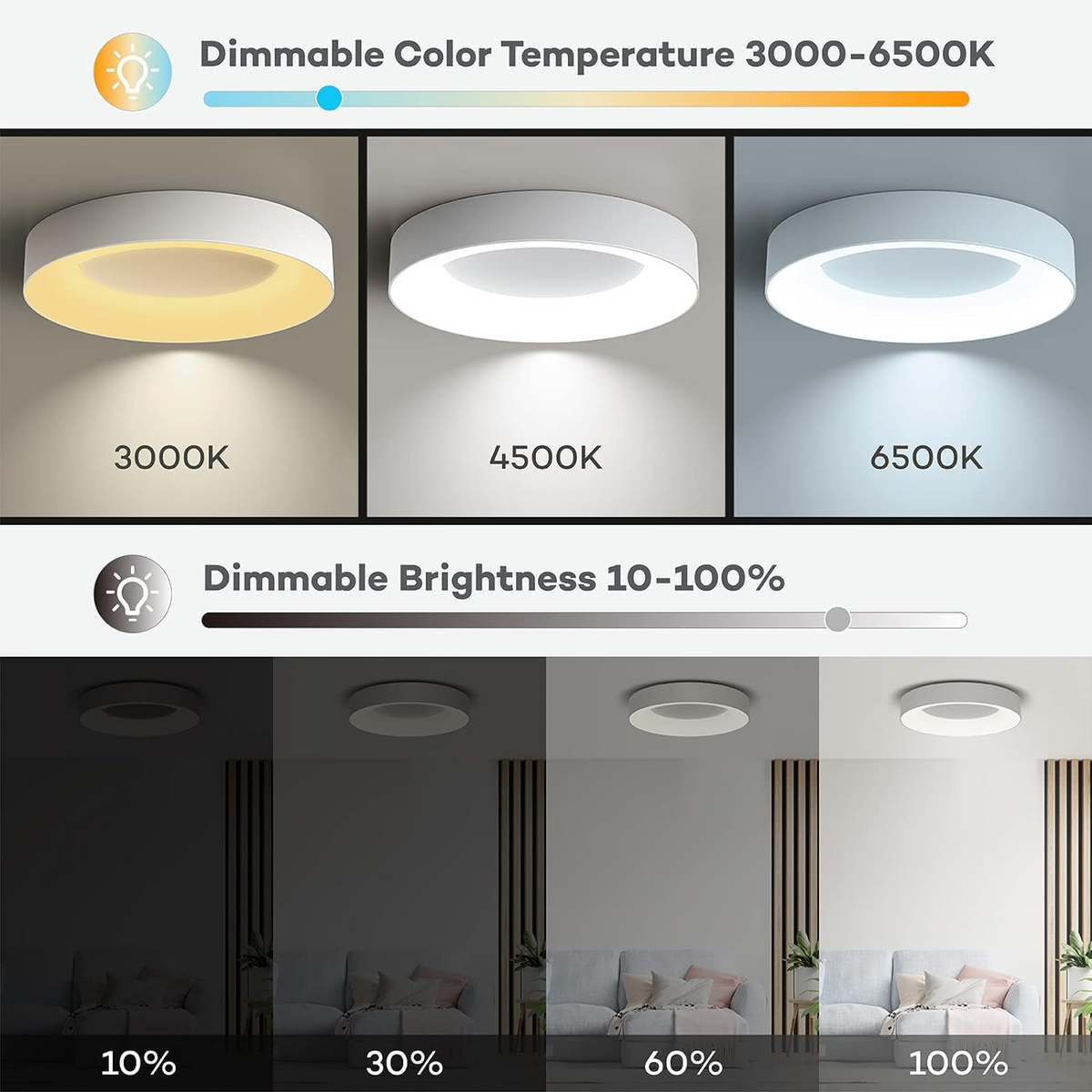 Colorful LED Ceiling Light Simple Design-Lighting > Ceiling Lights-casanuva-casanuva