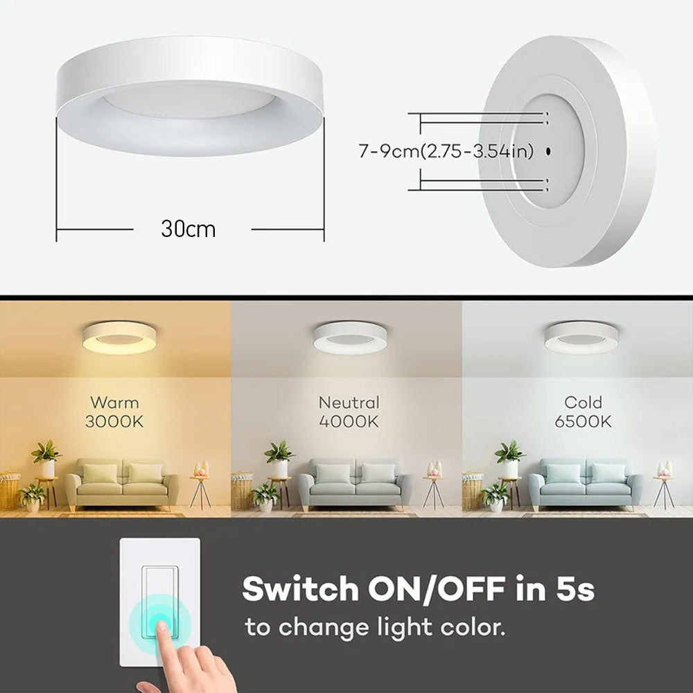 Colorful LED Ceiling Light Simple Design-Lighting > Ceiling Lights-casanuva-casanuva