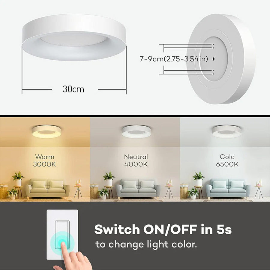 Colorful LED Ceiling Light Simple Design-Lighting > Ceiling Lights-casanuva-casanuva