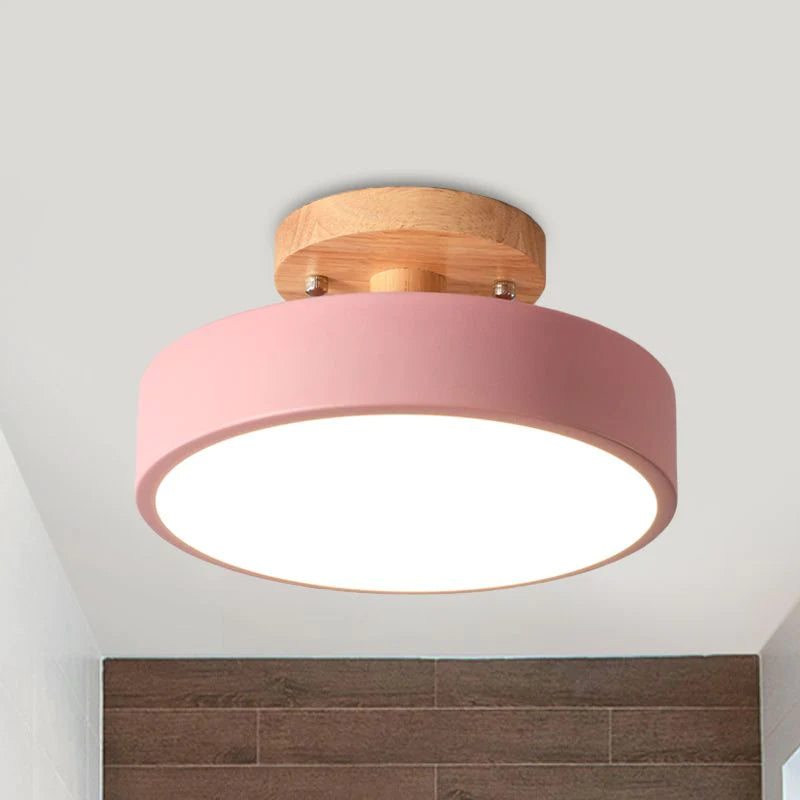 Colorful LED Semi-flush Ceiling Light-Lighting > Ceiling Lights-casanuva-casanuva