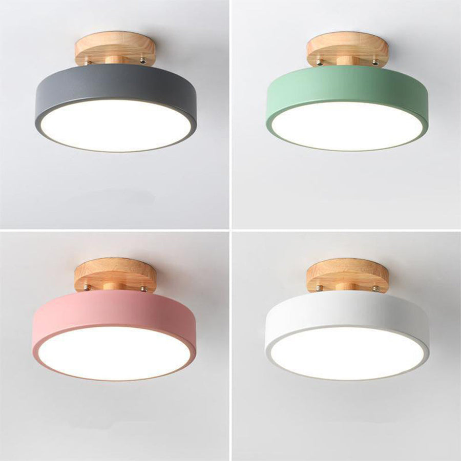 Colorful LED Semi-flush Ceiling Light-Lighting > Ceiling Lights-casanuva-casanuva