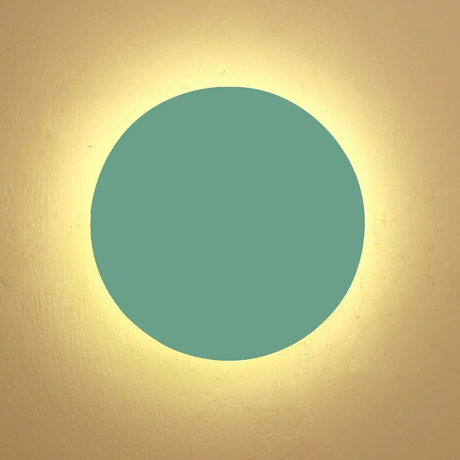 Colorful Round Iron LED Wall Sconce Lamp-Lighting > Wall Lights-casanuva-casanuva