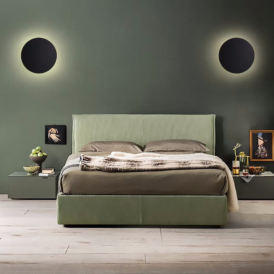 Colorful Round Iron LED Wall Sconce Lamp-Lighting > Wall Lights-casanuva-casanuva