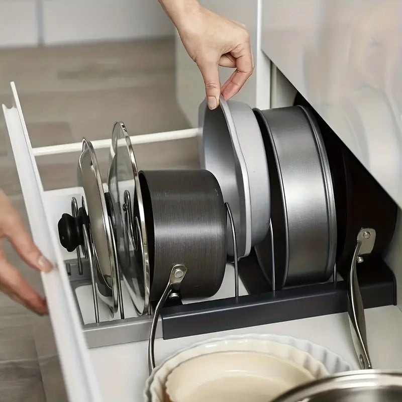 Cookware Organizer for Space-Saving Storage-Kitchen & Dining > Kitchen Accessories-casanuva-casanuva