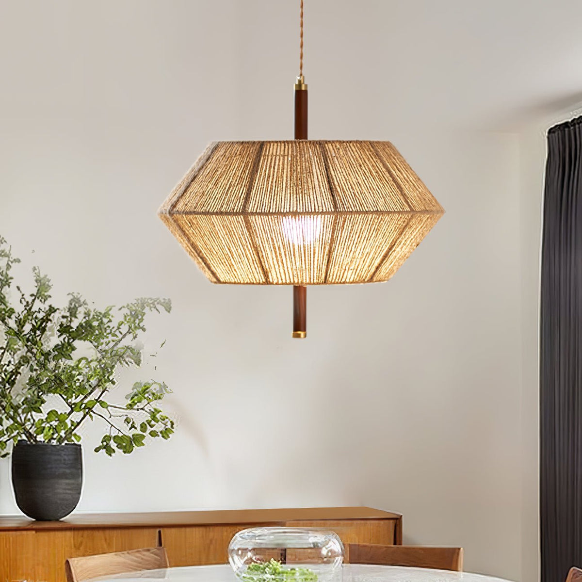 Corded Pendant Light with Adjustable Length-Lighting > Pendant Lights-casanuva-casanuva
