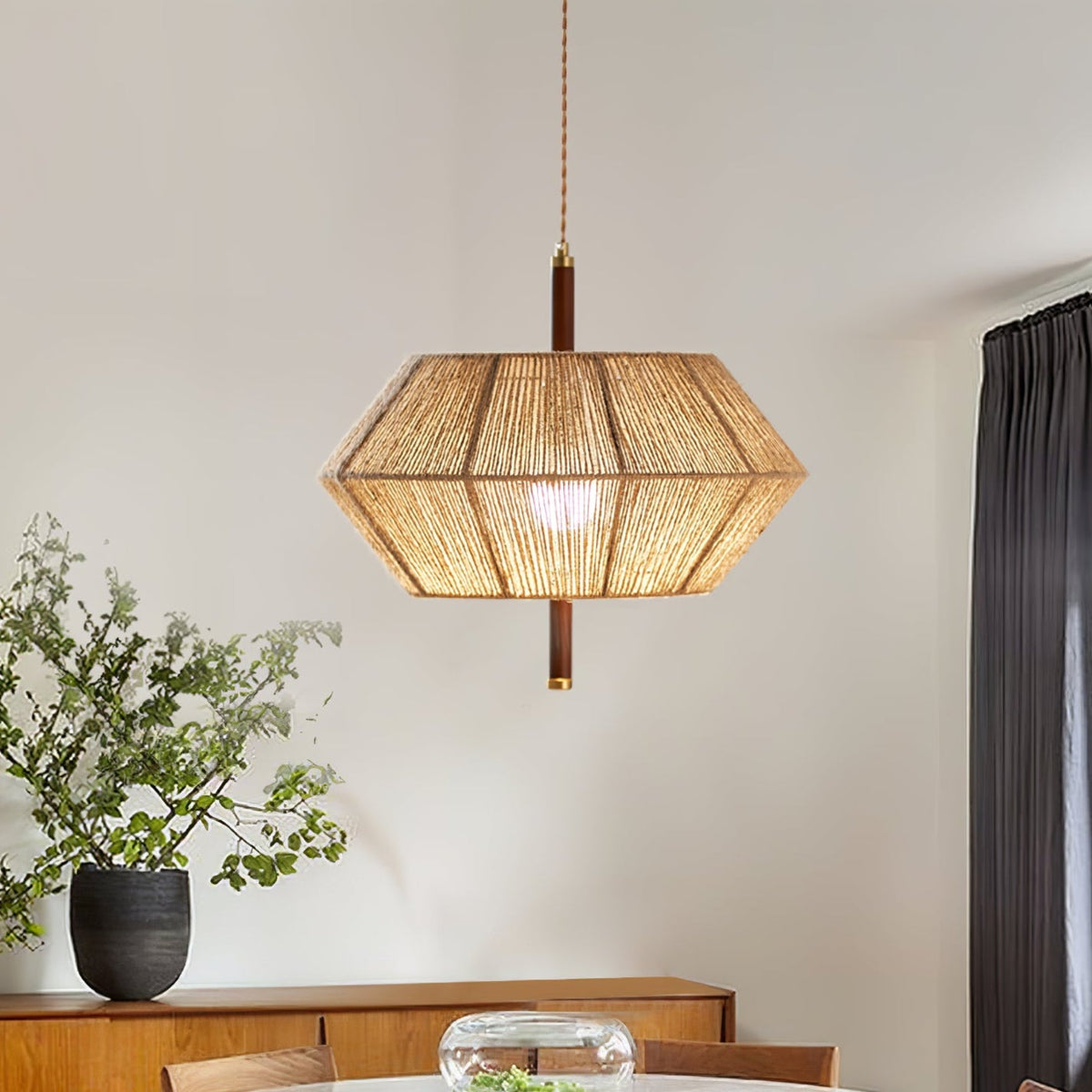 Corded Pendant Light with Adjustable Length-Lighting > Pendant Lights-casanuva-casanuva