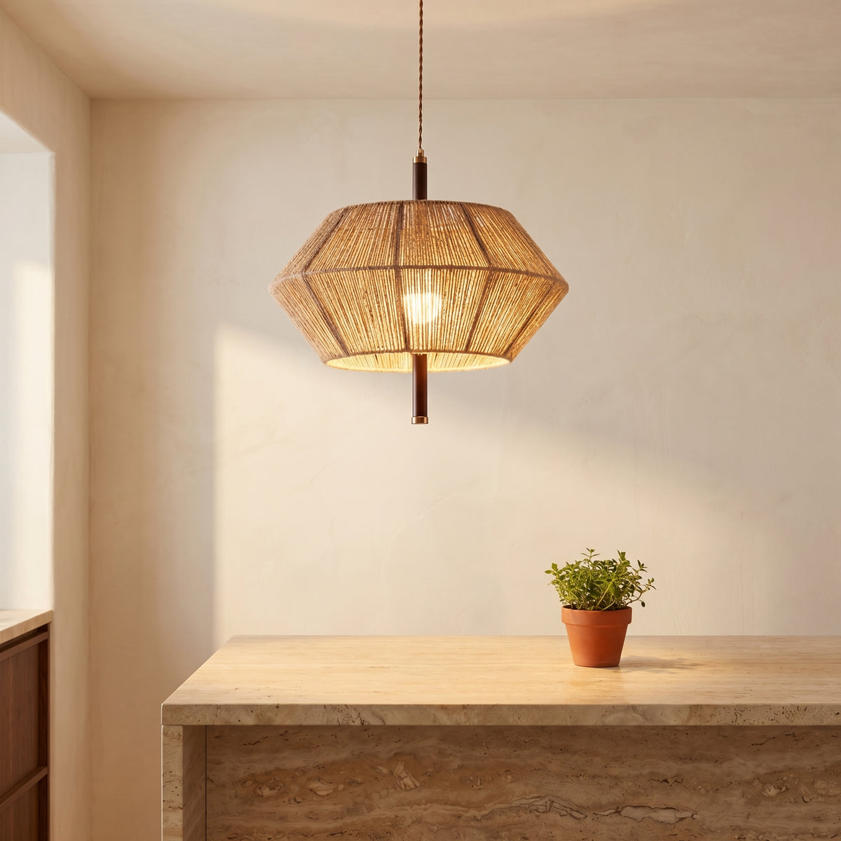 Corded Pendant Light with Adjustable Length-Lighting > Pendant Lights-casanuva-casanuva