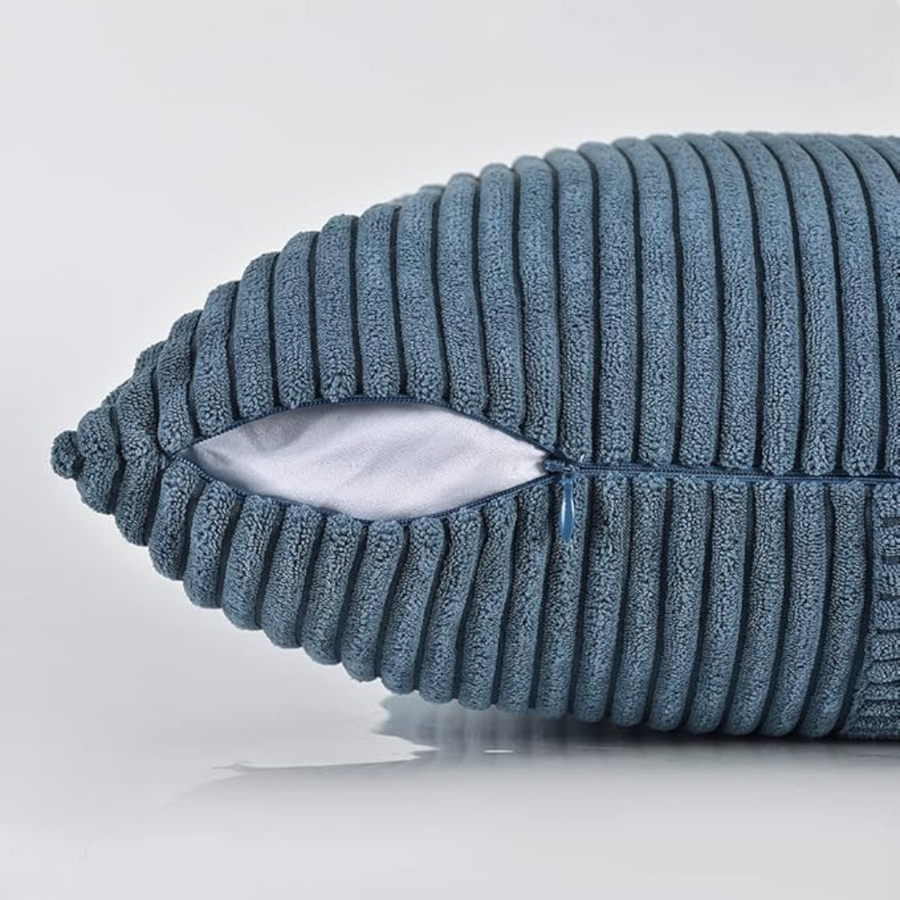 Corduroy Cushion Cover Rustic Texture-Covers & Textiles > Cushion Covers-casanuva-casanuva