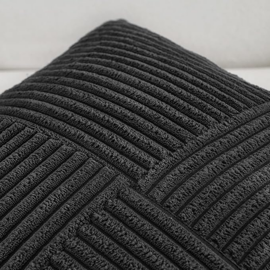 Corduroy Cushion Cover Rustic Texture-Covers & Textiles > Cushion Covers-casanuva-casanuva
