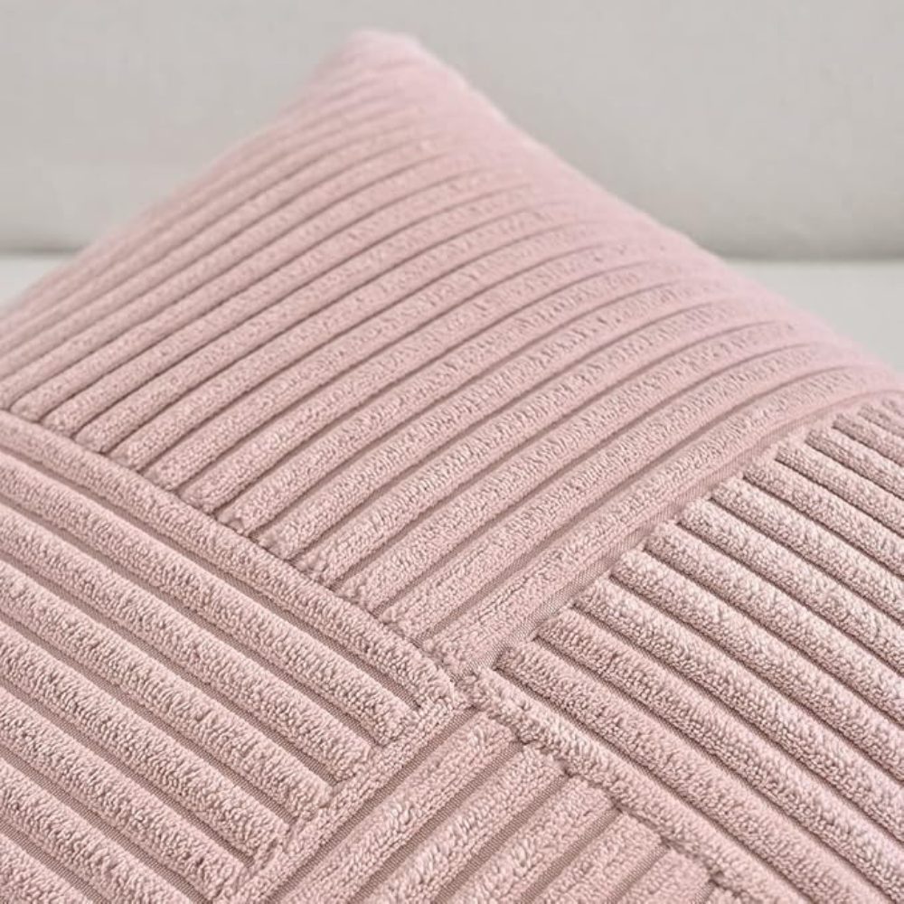 Corduroy Cushion Cover Rustic Texture-Covers & Textiles > Cushion Covers-casanuva-casanuva