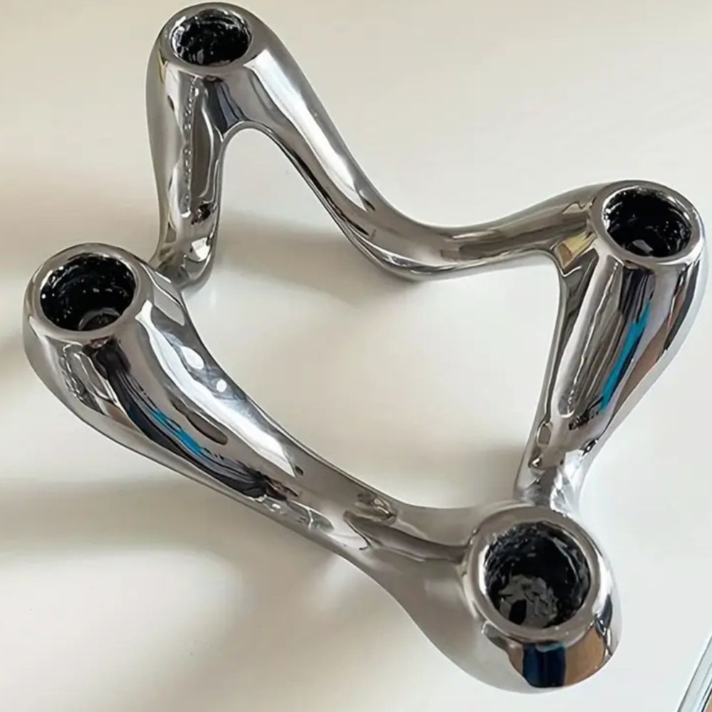 Cosmic Ripple Candle Holder Decorative Accent-Home Decor > Candle Holders-casanuva-casanuva