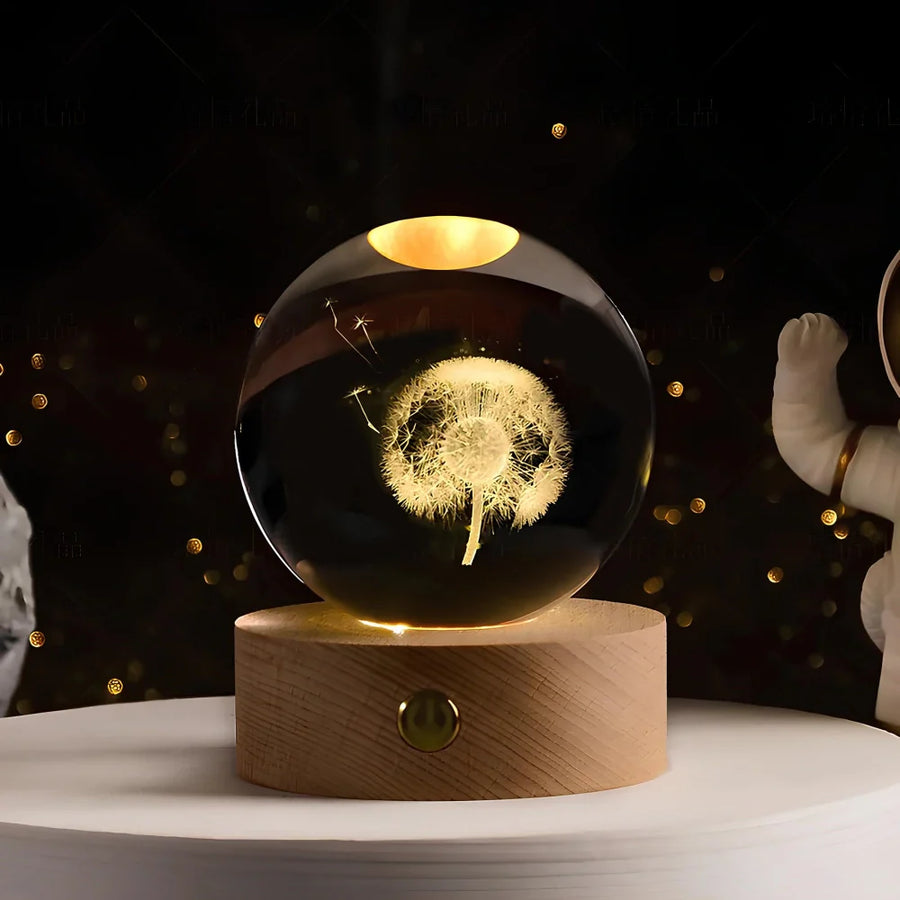 Crystal Ball with Luminous Glow-Lighting > Ambient Lighting-casanuva-Dandelion-casanuva