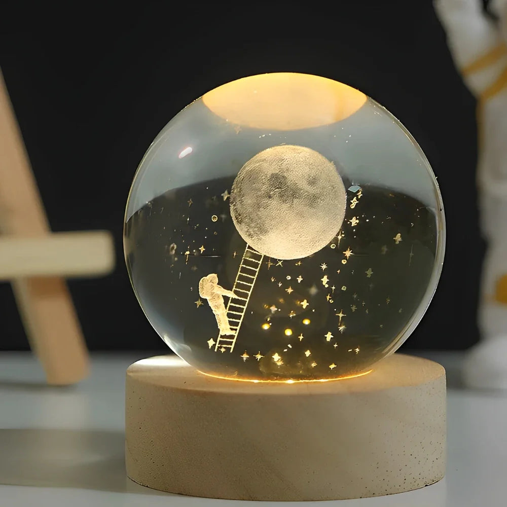 Crystal Ball with Luminous Glow-Lighting > Ambient Lighting-casanuva-Ladder to Heaven-casanuva