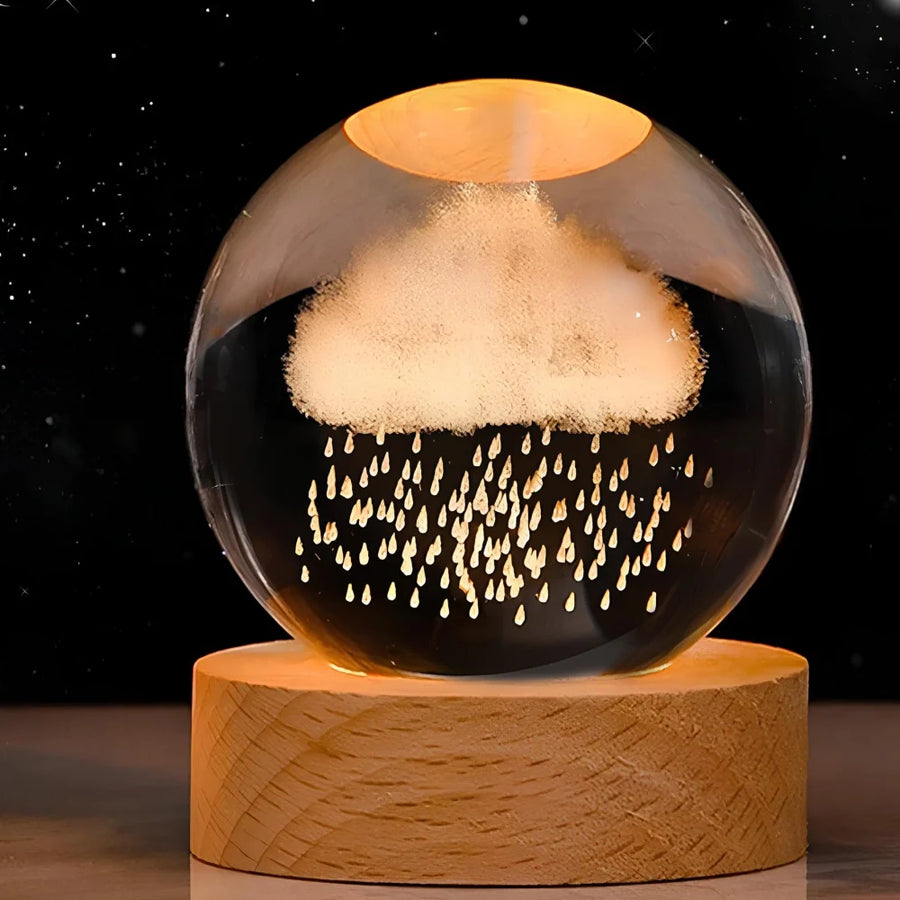 Crystal Ball with Luminous Glow-Lighting > Ambient Lighting-casanuva-Rain Cloud-casanuva