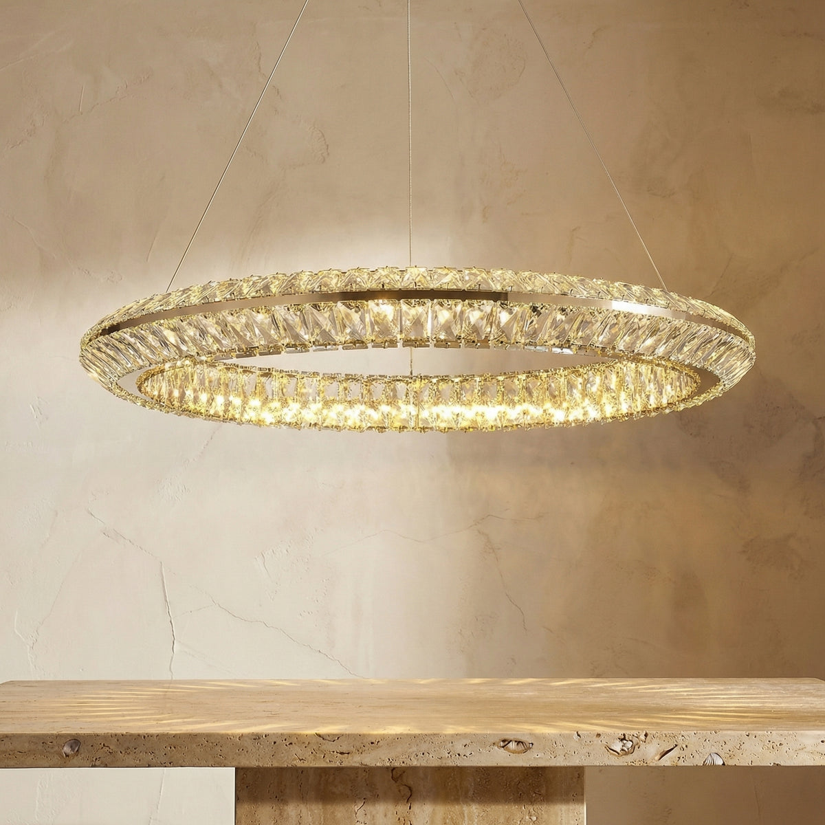 Crystal Chandelier Luxury Villa Design-Lighting > Chandeliers & Pendant Lights-casanuva-casanuva
