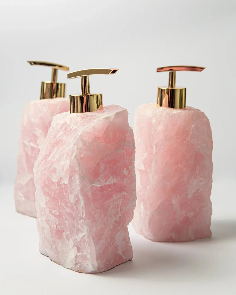 Crystal Soap Dispenser Elegant Bath Accessory-Bedding & Bath > Bathroom Accessories-casanuva-casanuva