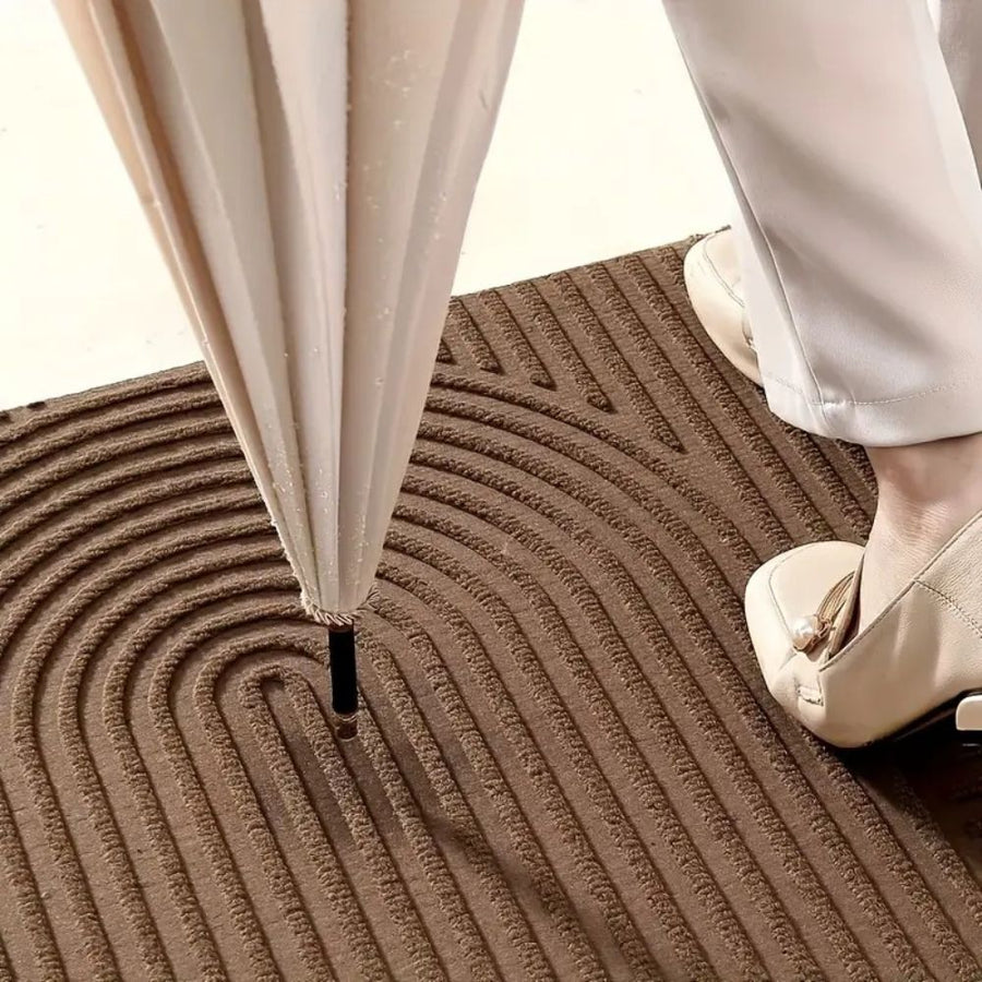 Curved Thread Line Indoor Door Mat-Rugs & Mats > Door Mats-casanuva-casanuva
