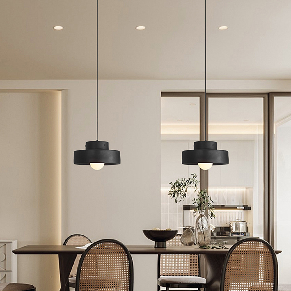 Cylindrical Pendant Light Nordic Geometric Design-Lighting > Pendant Lights-casanuva-casanuva