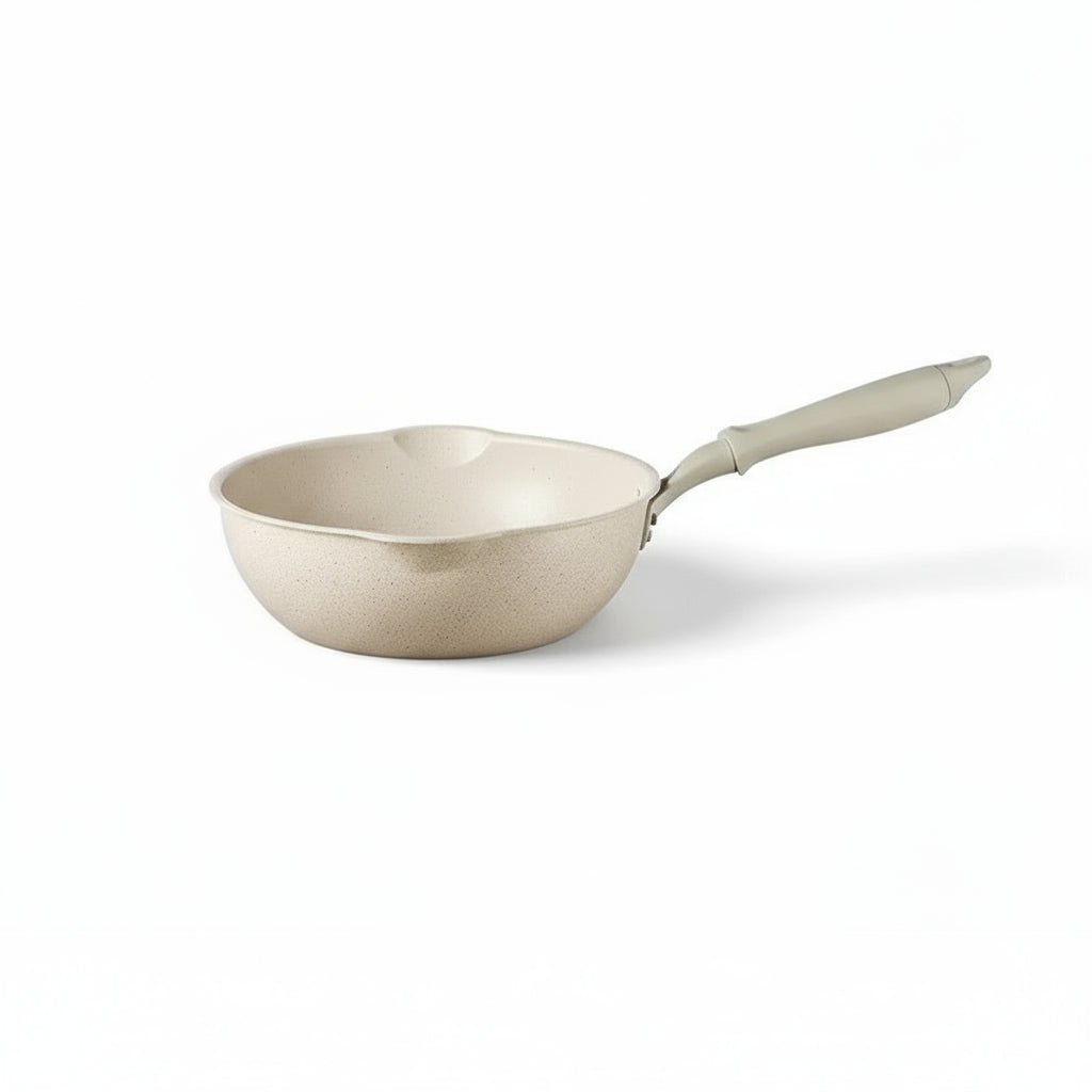 Deep Non-Stick Wok with Maifan Stone Coating and Aluminum Alloy for All Stoves-Kitchen & Dining > Cookware-casanuva-20cm-casanuva