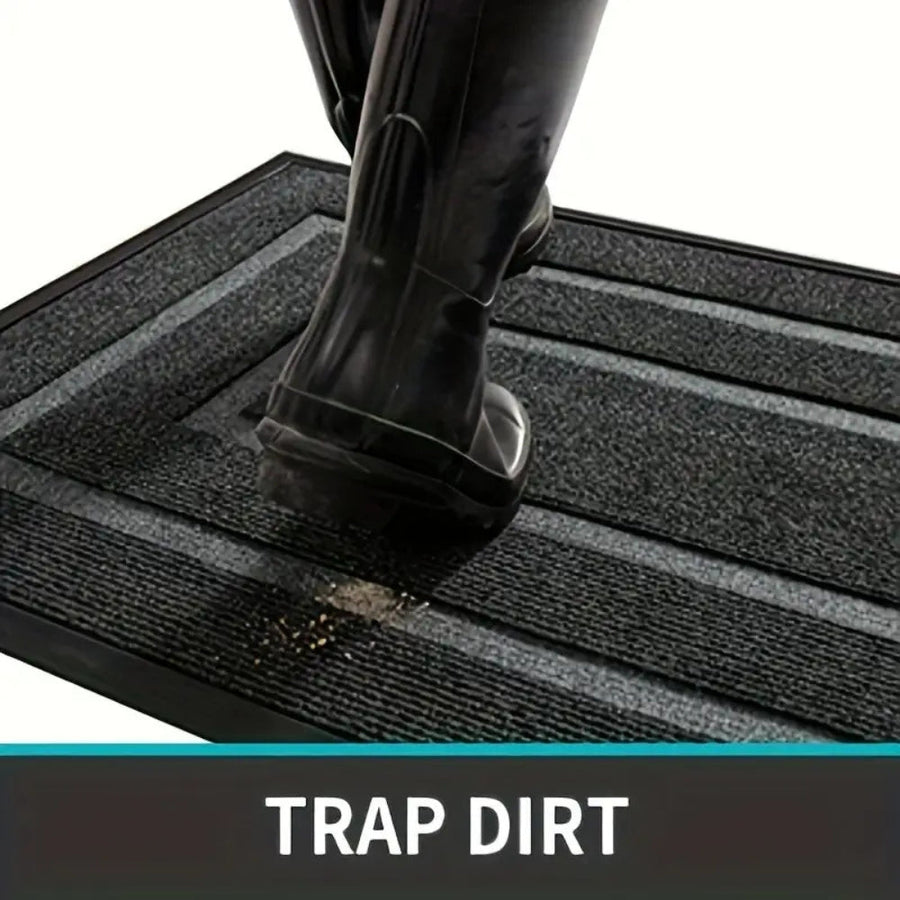 Dirt Trapper Entry Mat Washable Indoor Outdoor Doormat-Rugs & Mats > Door Mats-casanuva-casanuva
