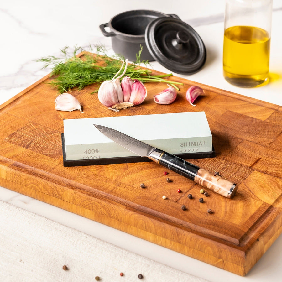 Double Sided Sharpening Stone 1000 Grit 4000 Grit-Kitchen & Dining > Cooking Utensils-casanuva-casanuva