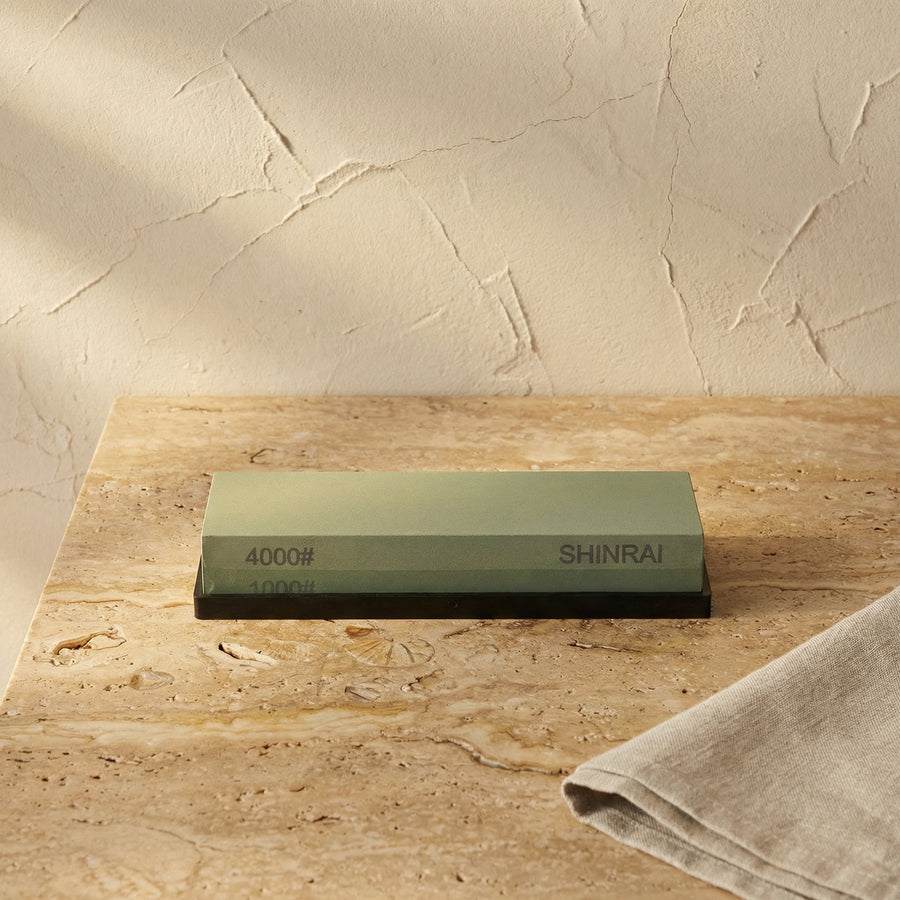 Double Sided Sharpening Stone 1000 Grit 4000 Grit-Kitchen & Dining > Cooking Utensils-casanuva-casanuva