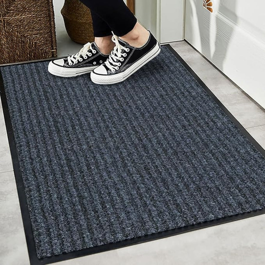 Durable Striped Door Mat-Rugs & Mats > Door Mats-casanuva-casanuva