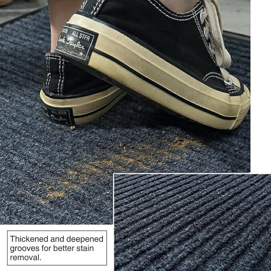 Durable Striped Door Mat-Rugs & Mats > Door Mats-casanuva-casanuva
