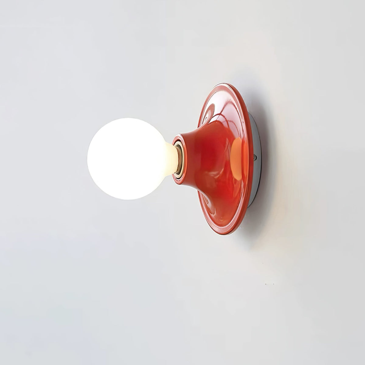 Eclipta LED Wall Sconce with Adjustable Arm-Lighting > Wall Lights-casanuva-15cmx15cm-Red-casanuva
