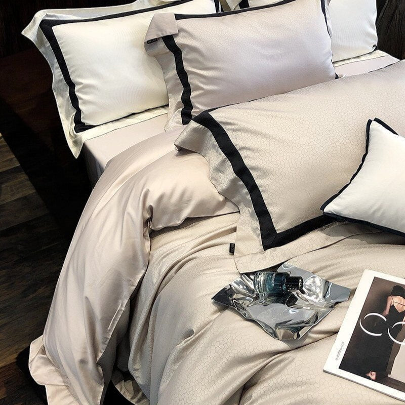 Egyptian Cotton Duvet Cover for Ultimate Sleep Comfort-Bedding & Bath > Bedding Sets-casanuva-casanuva