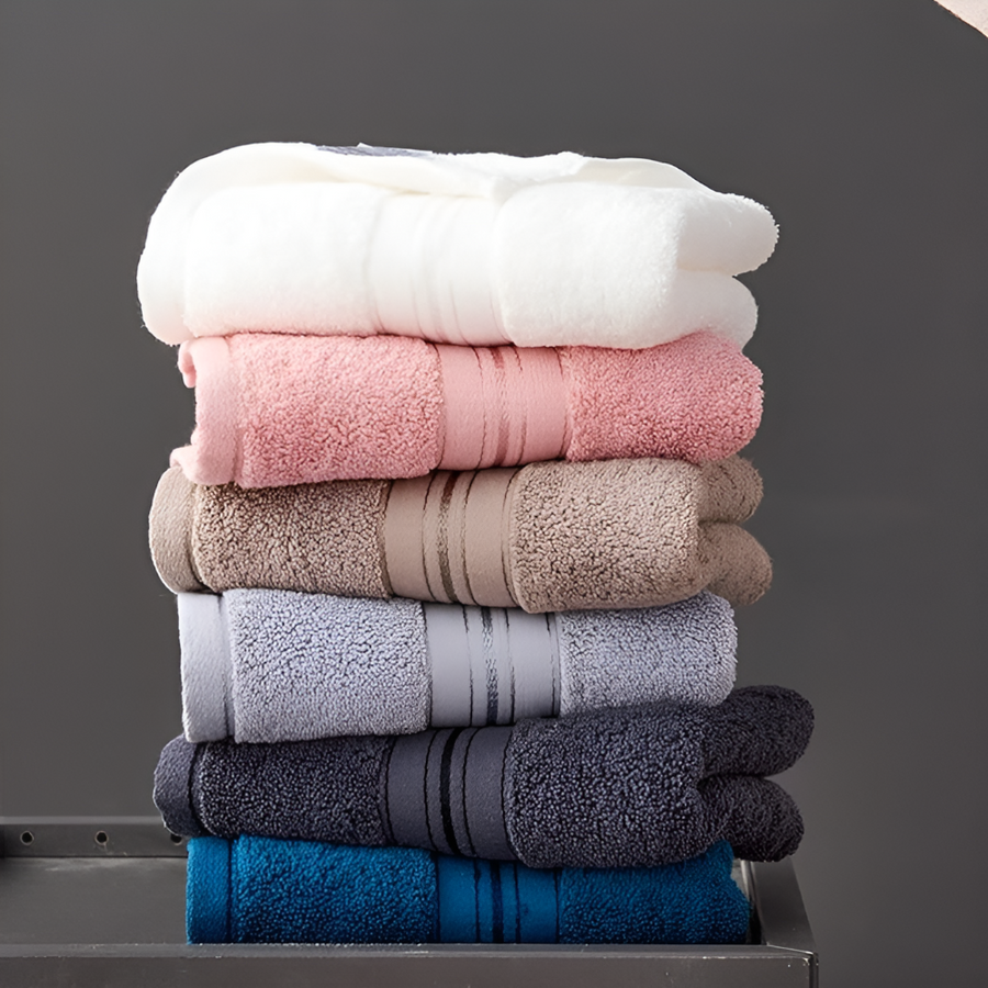 Egyptian Cotton Towel Set Soft Absorbent Bath Towels-Bedding & Bath > Bath Towels-casanuva-casanuva