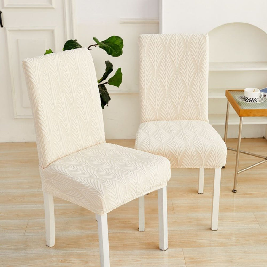 Elastic Jacquard Chair Cover-Covers & Textiles > Chair Covers-casanuva-casanuva
