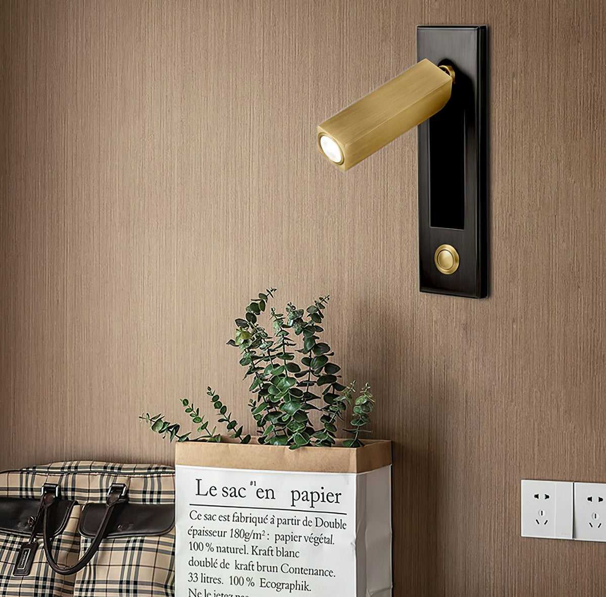 Embedded Bedside Light Fixture-Lighting > Table Lamps-casanuva-casanuva