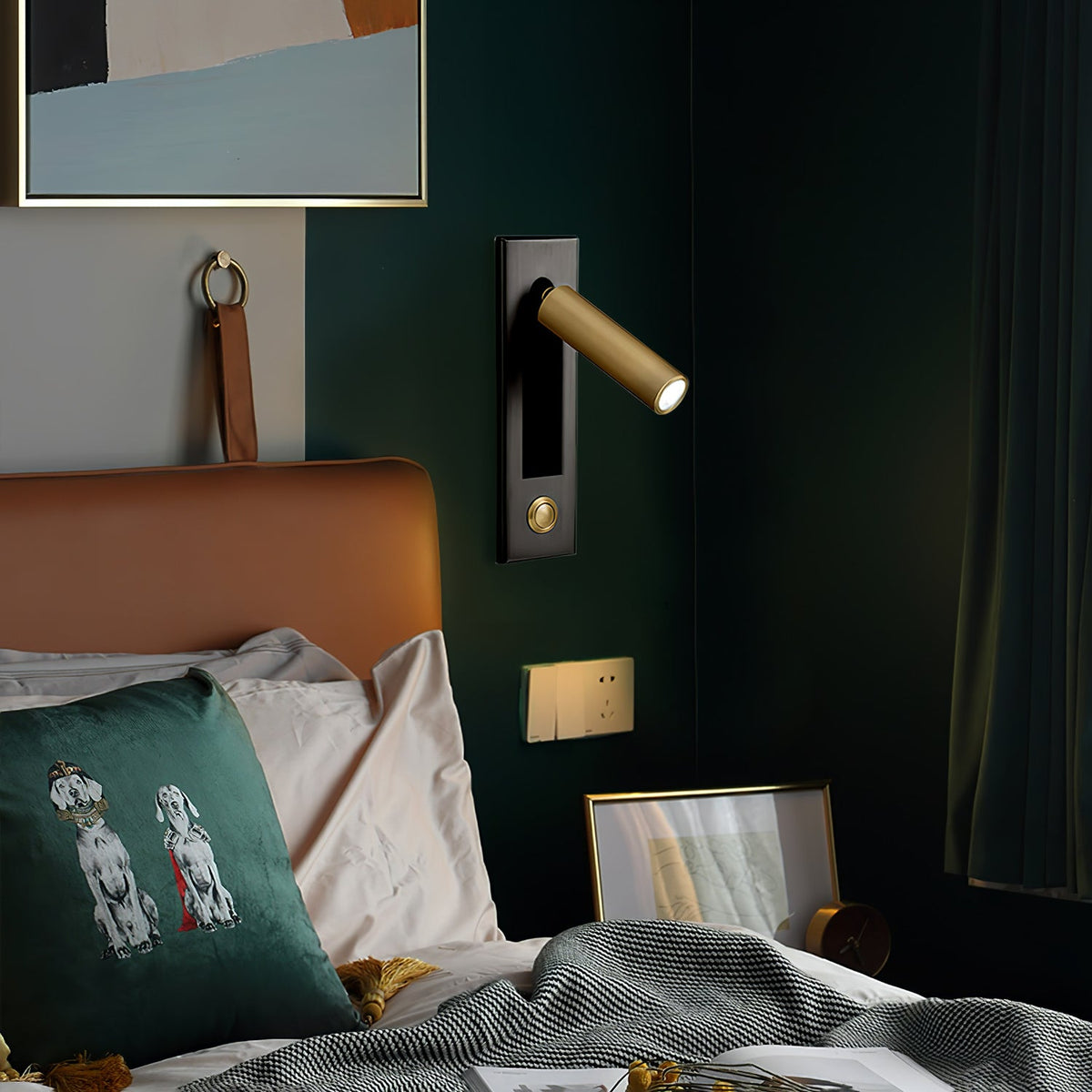 Embedded Bedside Light Fixture-Lighting > Table Lamps-casanuva-casanuva
