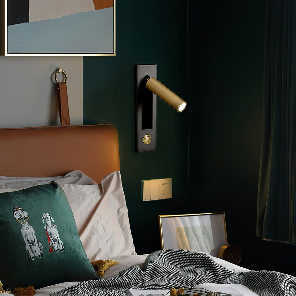 Embedded Bedside Light Fixture-Lighting > Table Lamps-casanuva-casanuva