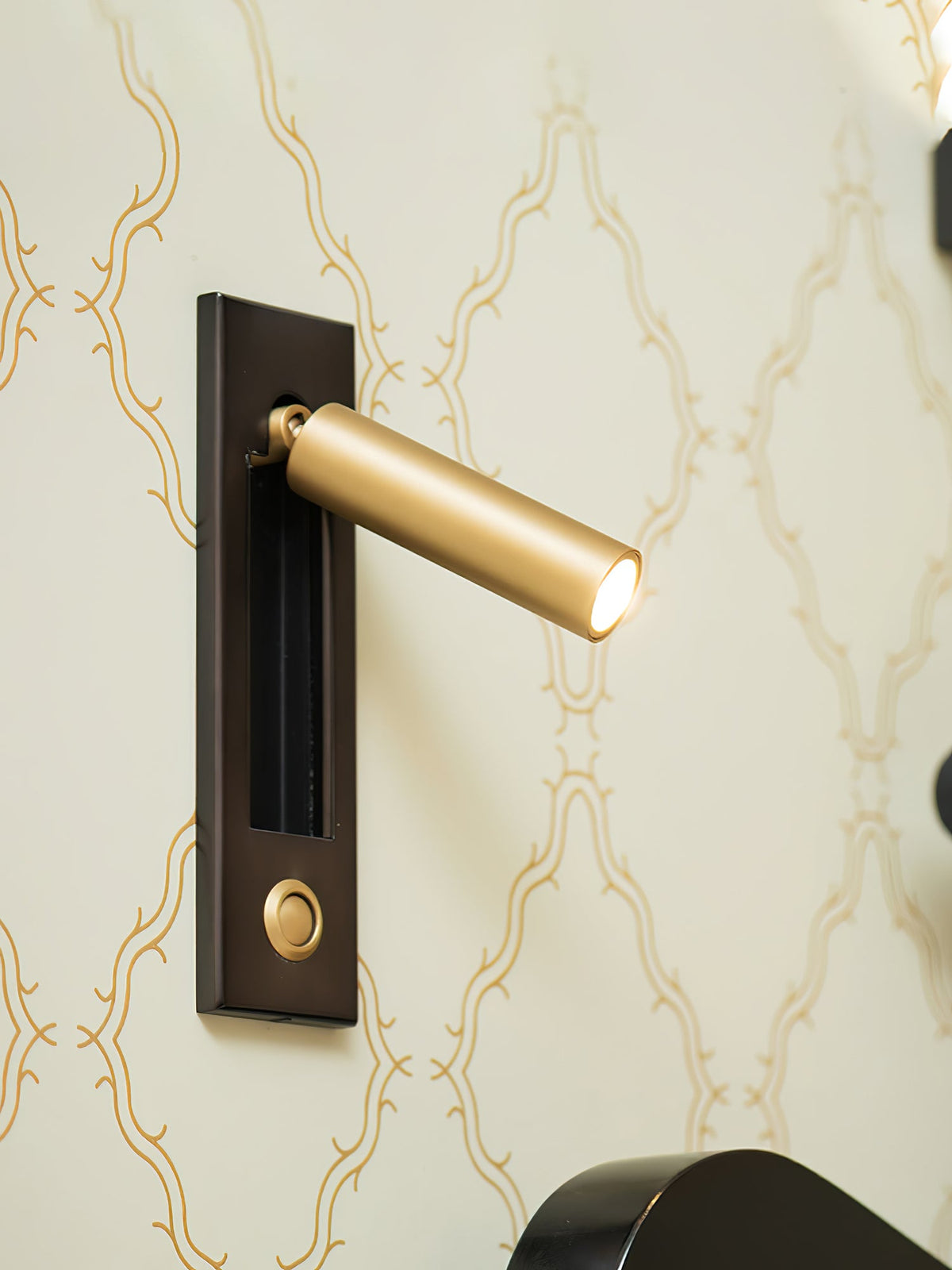 Embedded Bedside Light Fixture-Lighting > Table Lamps-casanuva-casanuva