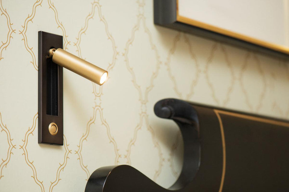 Embedded Bedside Light Fixture-Lighting > Table Lamps-casanuva-casanuva
