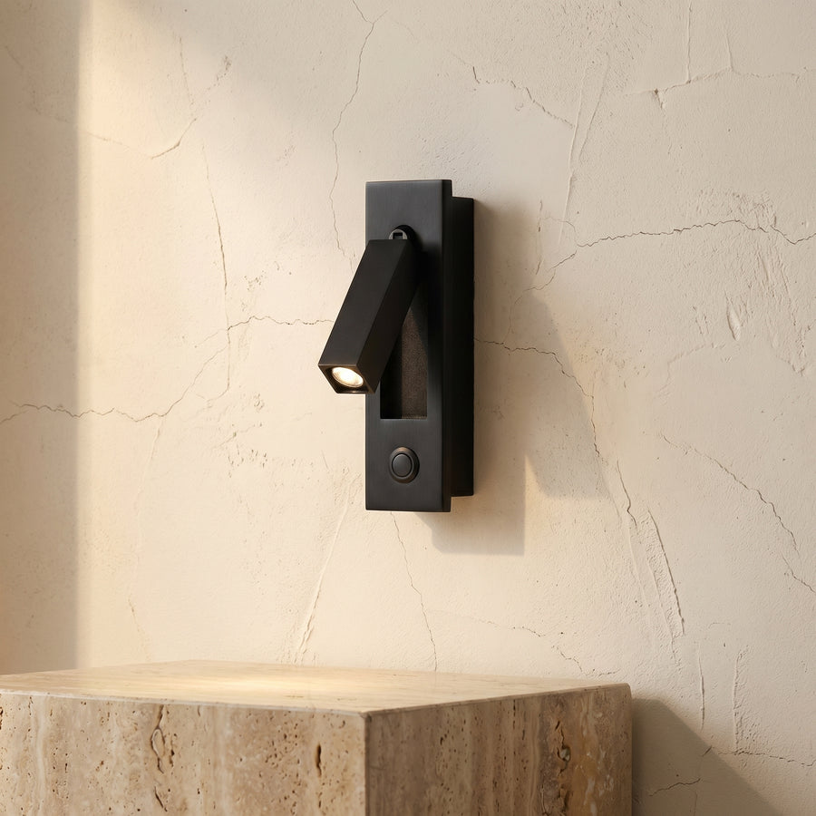 Embedded Bedside Light Fixture-Lighting > Table Lamps-casanuva-casanuva