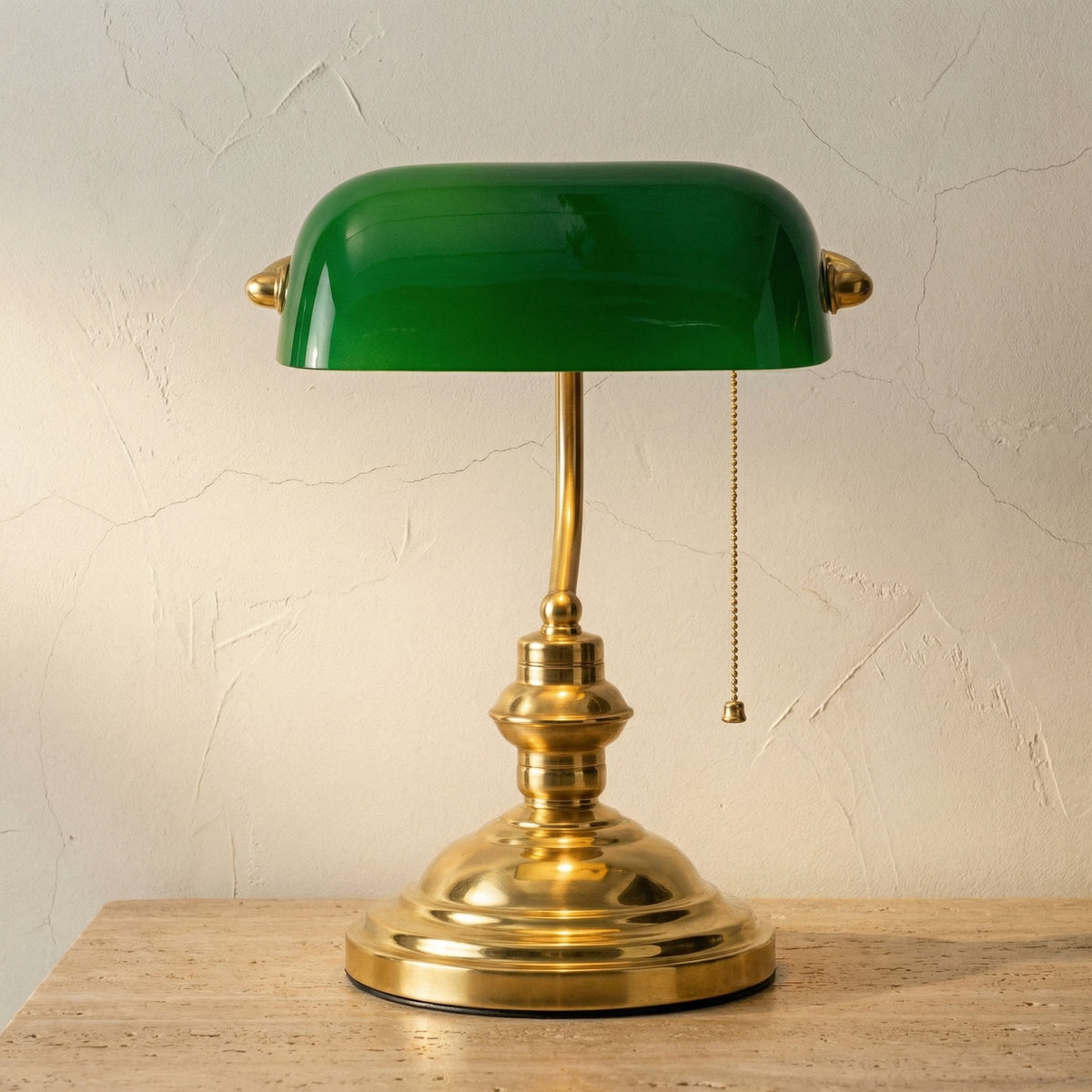 Emerald Desk Lamp with Luxurious Atmosphere-Lighting > Table Lamps-casanuva-casanuva