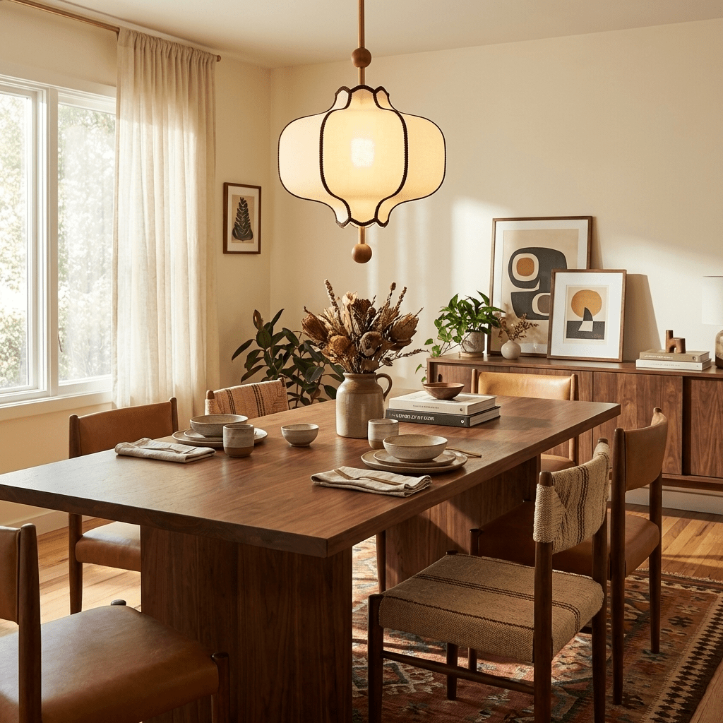 Fabric Lantern Pendant Light-Lighting > Pendant Lights-casanuva-casanuva