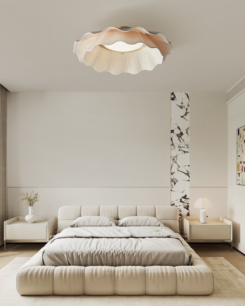 Fabric Wave Ceiling Lamp-Lighting > Ceiling Lights-casanuva-casanuva