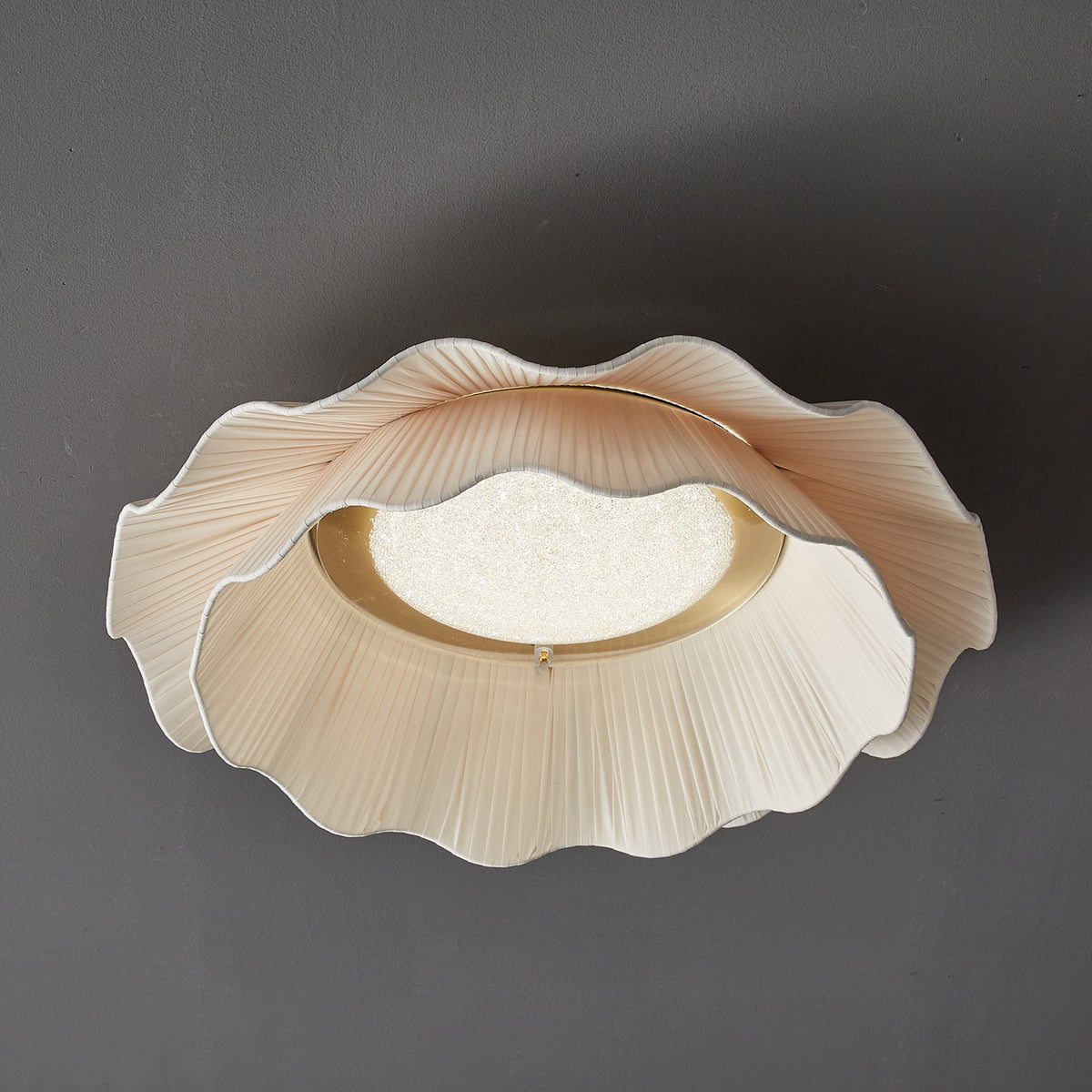 Fabric Wave Ceiling Lamp-Lighting > Ceiling Lights-casanuva-casanuva