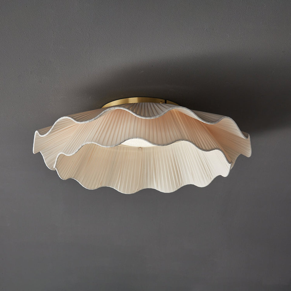 Fabric Wave Ceiling Lamp-Lighting > Ceiling Lights-casanuva-casanuva