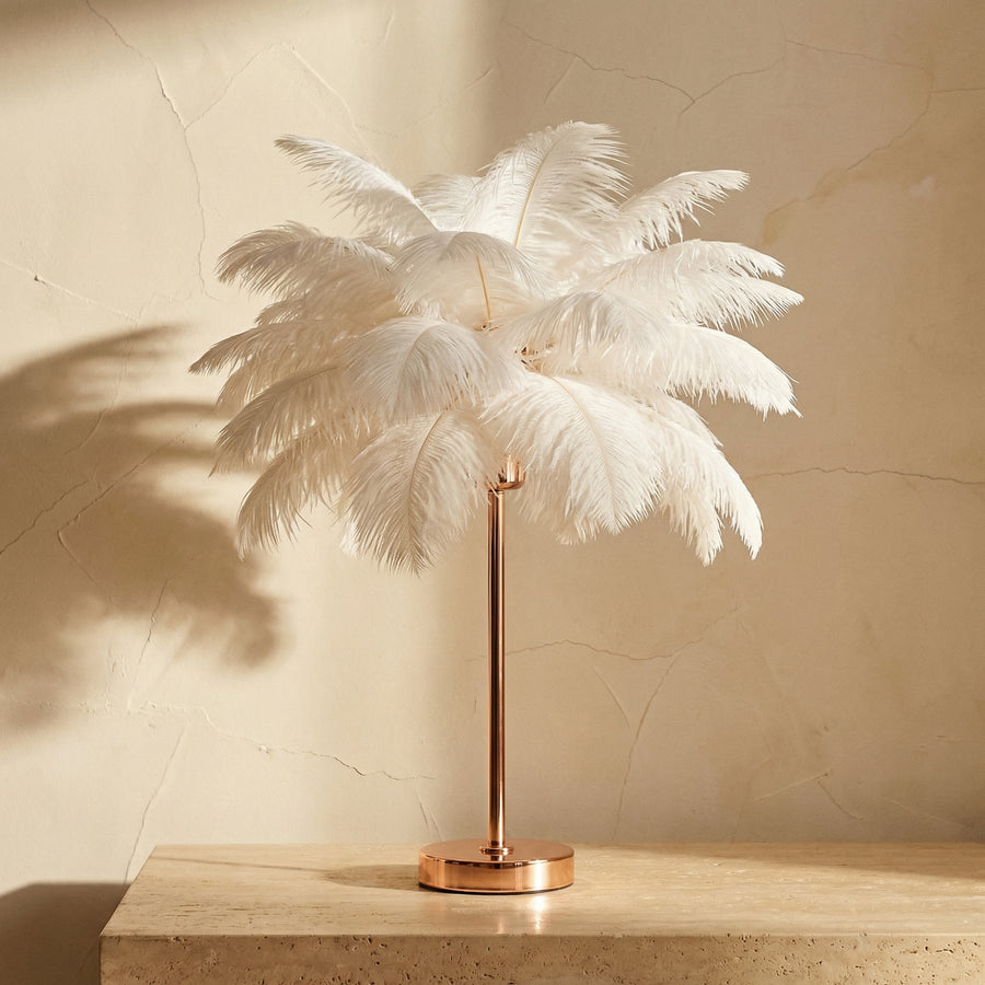 Feather Palm Tree Plant-Home Decor > Decorative Accessories-casanuva-casanuva