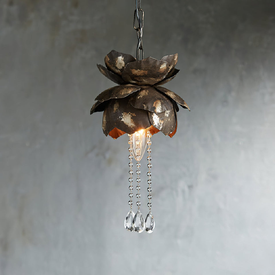 Feldman Pendant Lamp with Lotus Design-Lighting > Pendant Lights-casanuva-casanuva